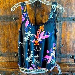 Swimsuits For All Blouson Tankini Top